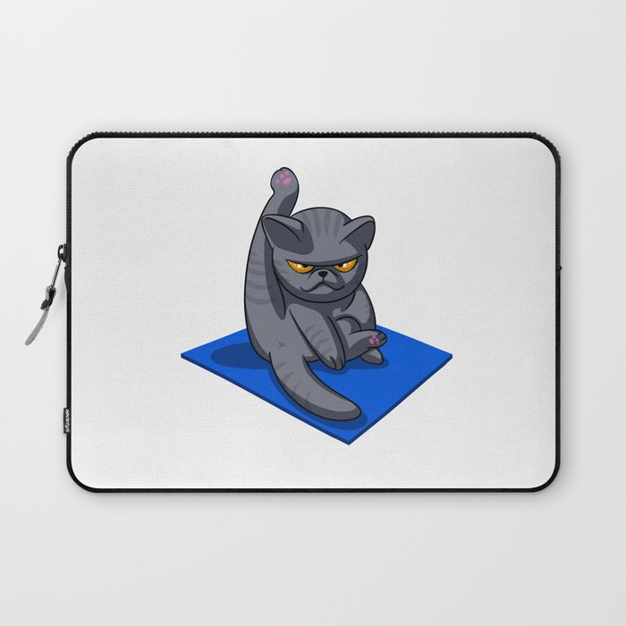 Angry Cat Yoga Yogawalls