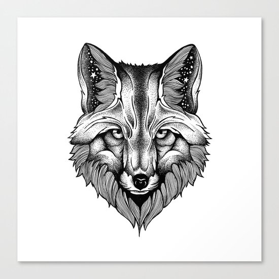 FOX Canvas Print