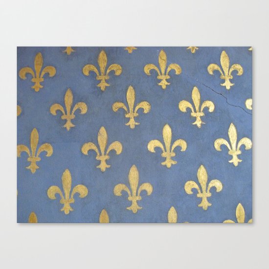 Fleur de Lis Canvas Print