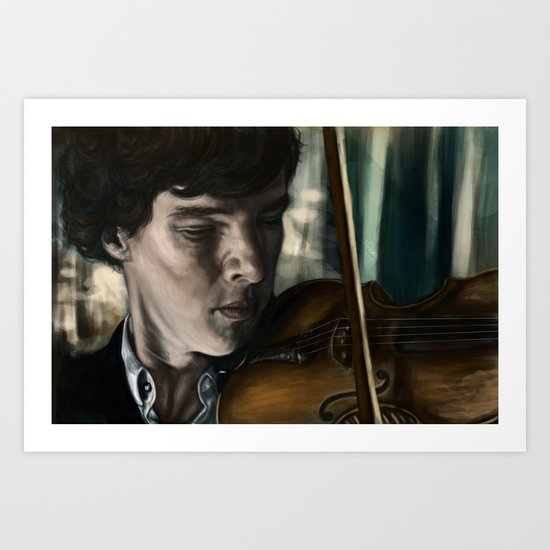 Sherlock Art Print