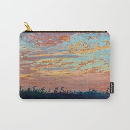 Tom Thomson - Sunset Sky - Canada, Canadian Oil Painting - Group of Seven Carry-All Pouch