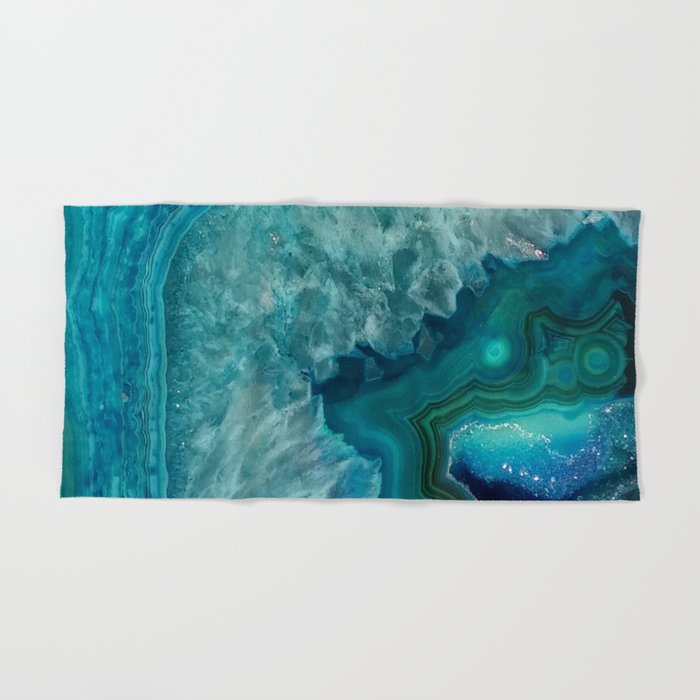 Teal decorative towels deals