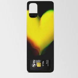Yellow Hearts Android Card Case