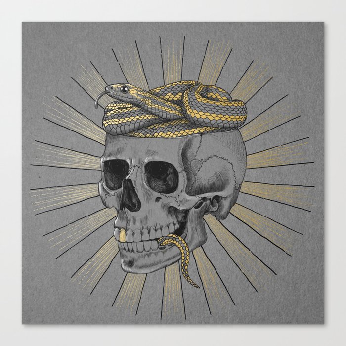 stay gold Canvas Print