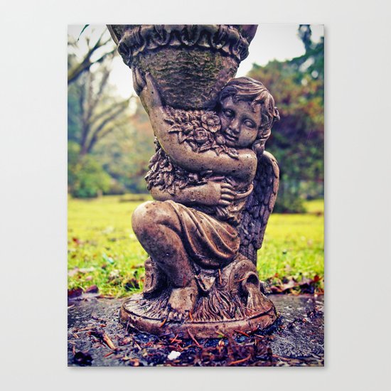 Details in stone Canvas Print