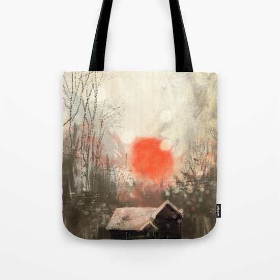 Winter Landscape Tote Bag