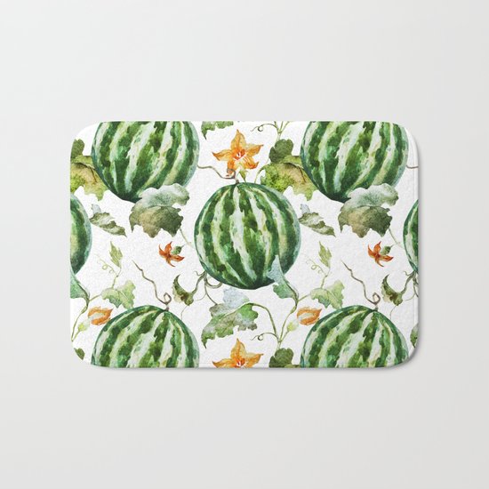 Melon Pattern 05 Bath Mat