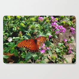 Vibrant Butterfly Cutting Board