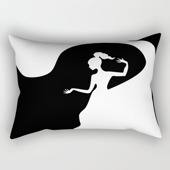 Beauty From Within BNW Rectangular Pillow