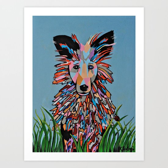 Wiz Art Print