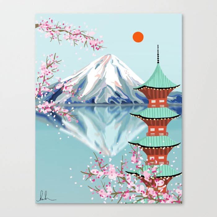 Mt. Fuji Canvas Print