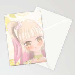 Lemon Girl Stationery Card