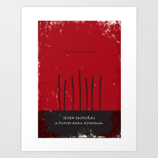 Seven Samurai Art Print