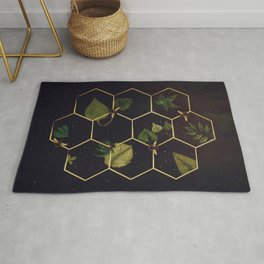 Bees in Space Area & Throw Rug