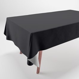 Burnt Smores Black Tablecloth