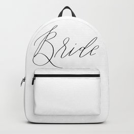 Lettered Bride Backpack