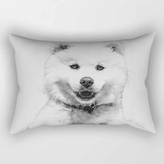 Minimalist Dog Rectangular Pillow