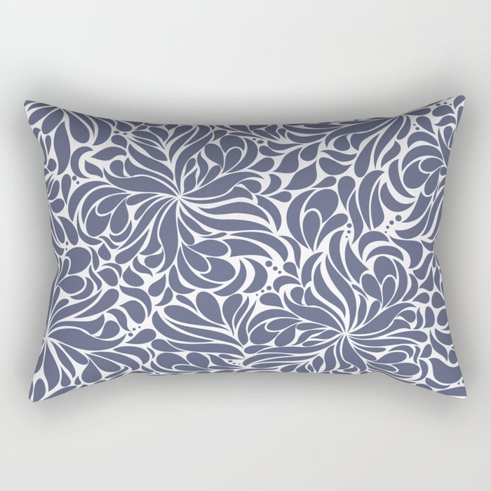 Asphalt Surface Pattern Textiles Rectangular Pillow