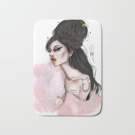 You sen't me flying amy W Bath Mat