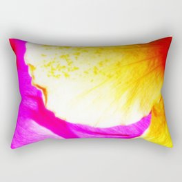 hibiscus duo Rectangular Pillow