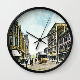 Old Montreal QC Bleury Street Wall Clock