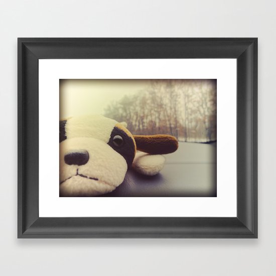 And I Thought I'd Live Forever, but Now I'm Not So Sure. Framed Art Print