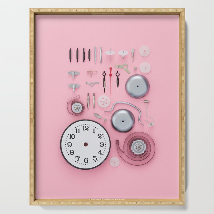 Clock components Serving Tray