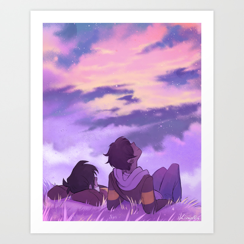 Stargazing Klance Art Print By Ikimaru Society6 Discover millions of popular & trending #ikimaru hashtags. stargazing klance art print by ikimaru