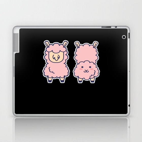 Cute Anime Alpaca Manga Kawaii Llama Laptop & iPad Skin