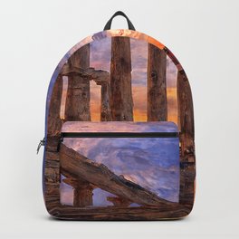 Greek Temple by the Sea Backpack
