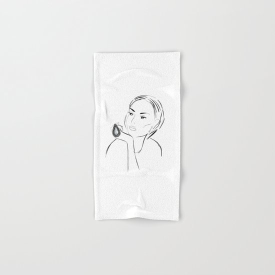 Marble Ring Hand & Bath Towel