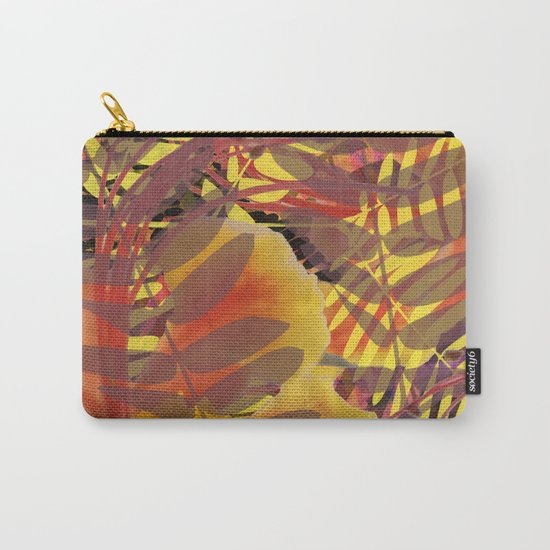 Autumn Tropical Vibe Carry-All Pouch