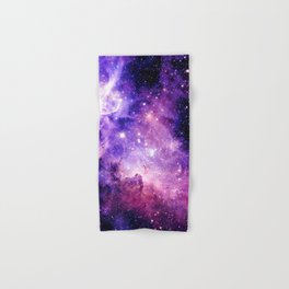 Galaxy Nebula Purple Pink : Carina Nebula Hand & Bath Towel