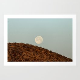 Moon Over Phoenix 3 Art Print