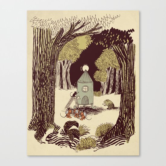 In the Clearing Canvas Print