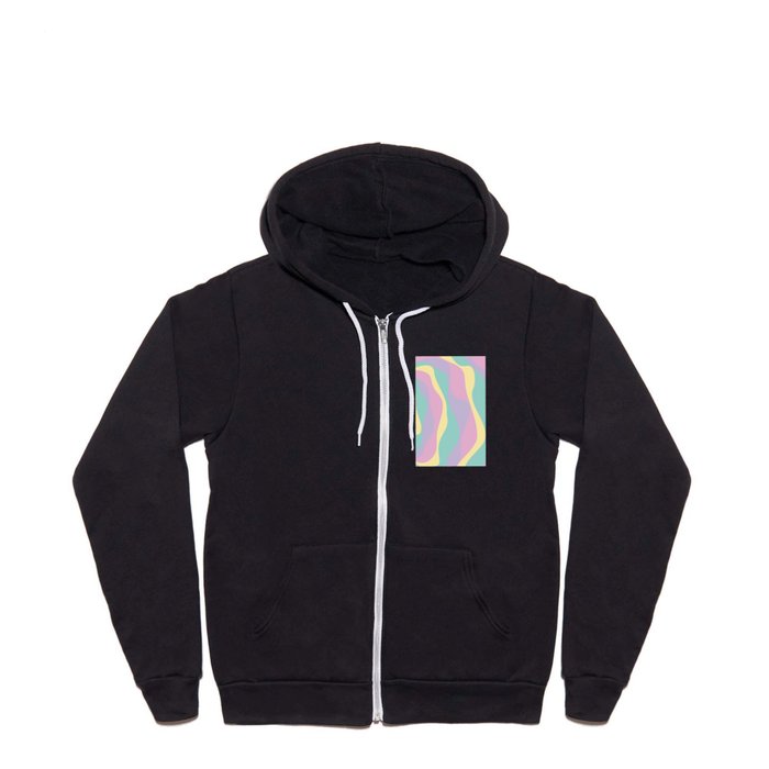 Yellow purple discount pink green hoodie