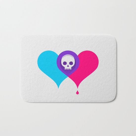 A Death-Marked Love Bath Mat