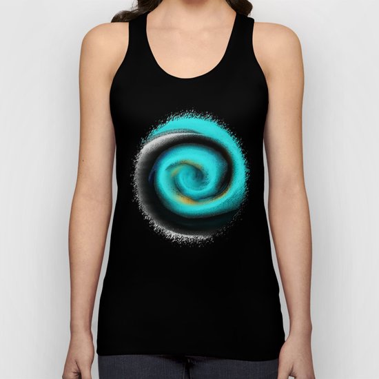 Pacific Glass Abstract Unisex Tank Top