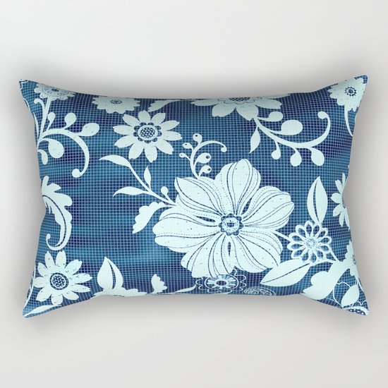 Flower time Rectangular Pillow