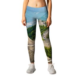 The Great wall of China Leggings | Fortress, Color, Tourism, Great, Travel, Wall, Ancient, Photo, Asia, China 