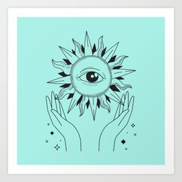 Supreme Sun Art Print