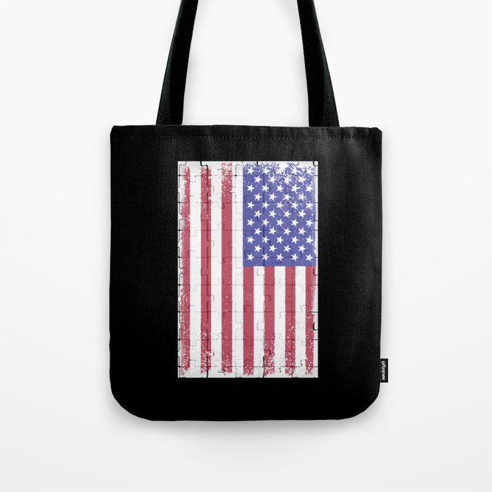National Puzzle Day American Puzzles Tote Bag