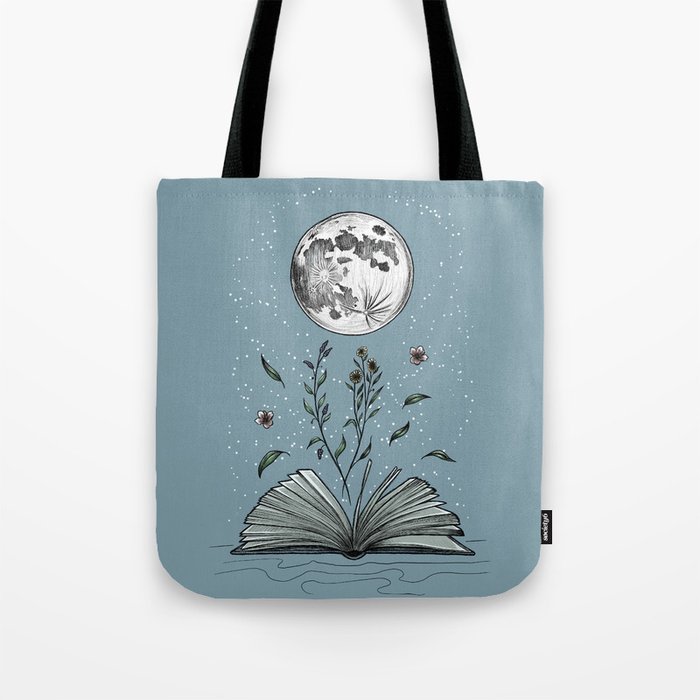 Book Lover Tote Bag