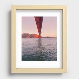 Golden Gate Bridge San Francisco Recessed Framed Print