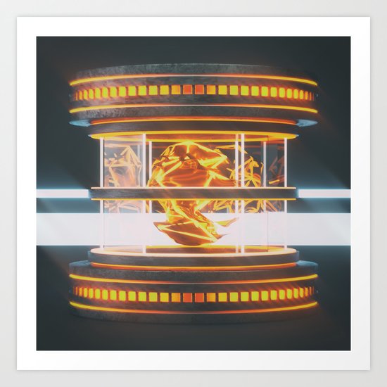 Shifty Art Print