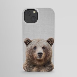 Grizzly Bear - Colorful iPhone Case