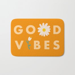 Good Vibes Daisy Bath Mat