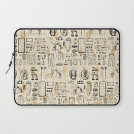 Camping gear collection for outdoorsy people Laptop Sleeve