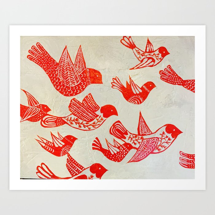 birds Art Print