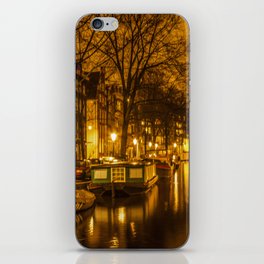 Amsterdam canals iPhone Skin